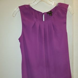 Worthington purple work blouse